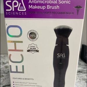 ECHO Antimicrobial Sonic Makeup Brush Black